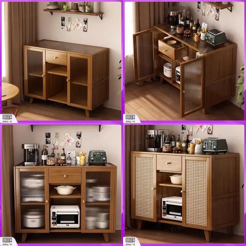 Credenza Office Storage - Lemari Dapur Kayu Bufet Server Ruang