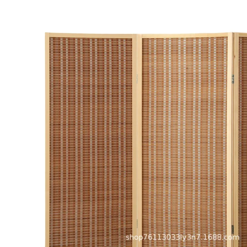 Room Divider Bamboo - Partisi Ruangan Lipat Bambu, Pembatas Ruangan