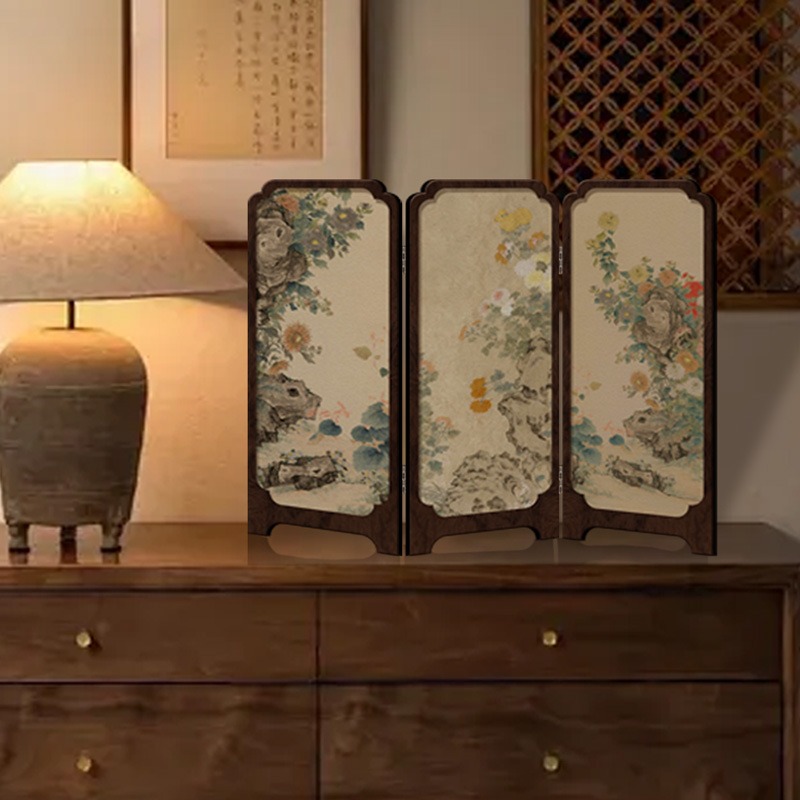 Layar Lipat Mini Bambu Tinta C - Room Divider Bamboo ulasan dan harga