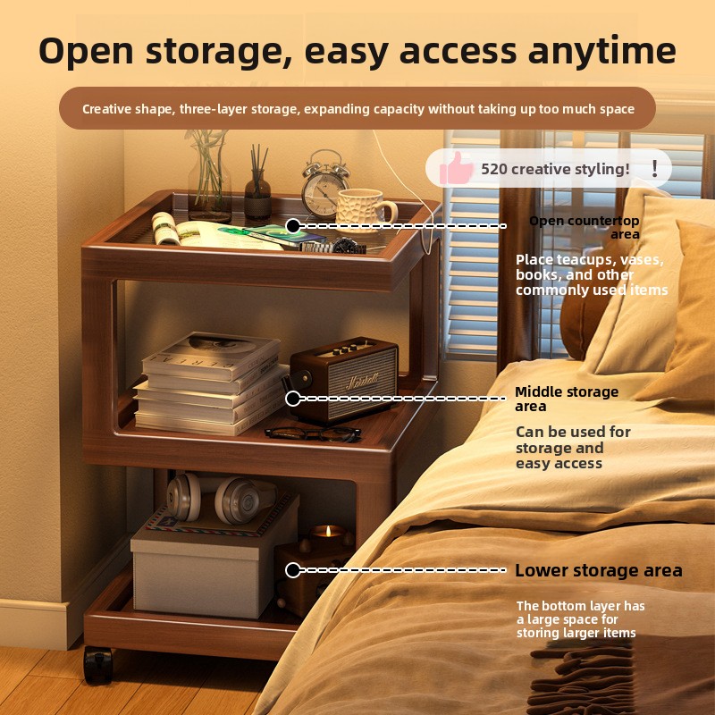 Meja Samping Tempat Tidur Baru - Room Divider Bamboo ulasan dan harga