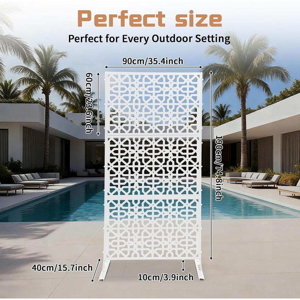Pembatas Privasi Luar Ruangan, - Room Divider Bamboo ulasan dan harga